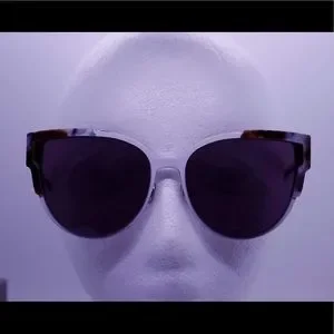 Dior | Accessories | Dior Wildly Dark Purple Cat Eye Ladies  display picture 3